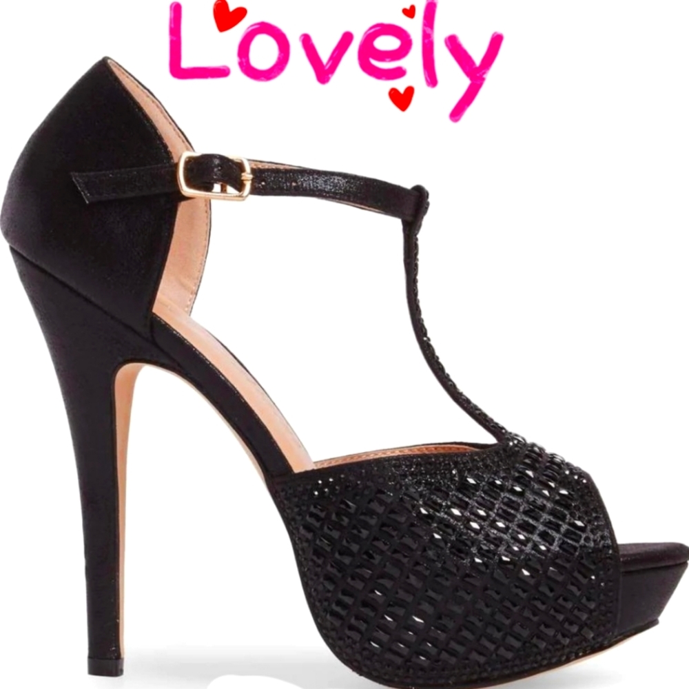 Black Platform Heels